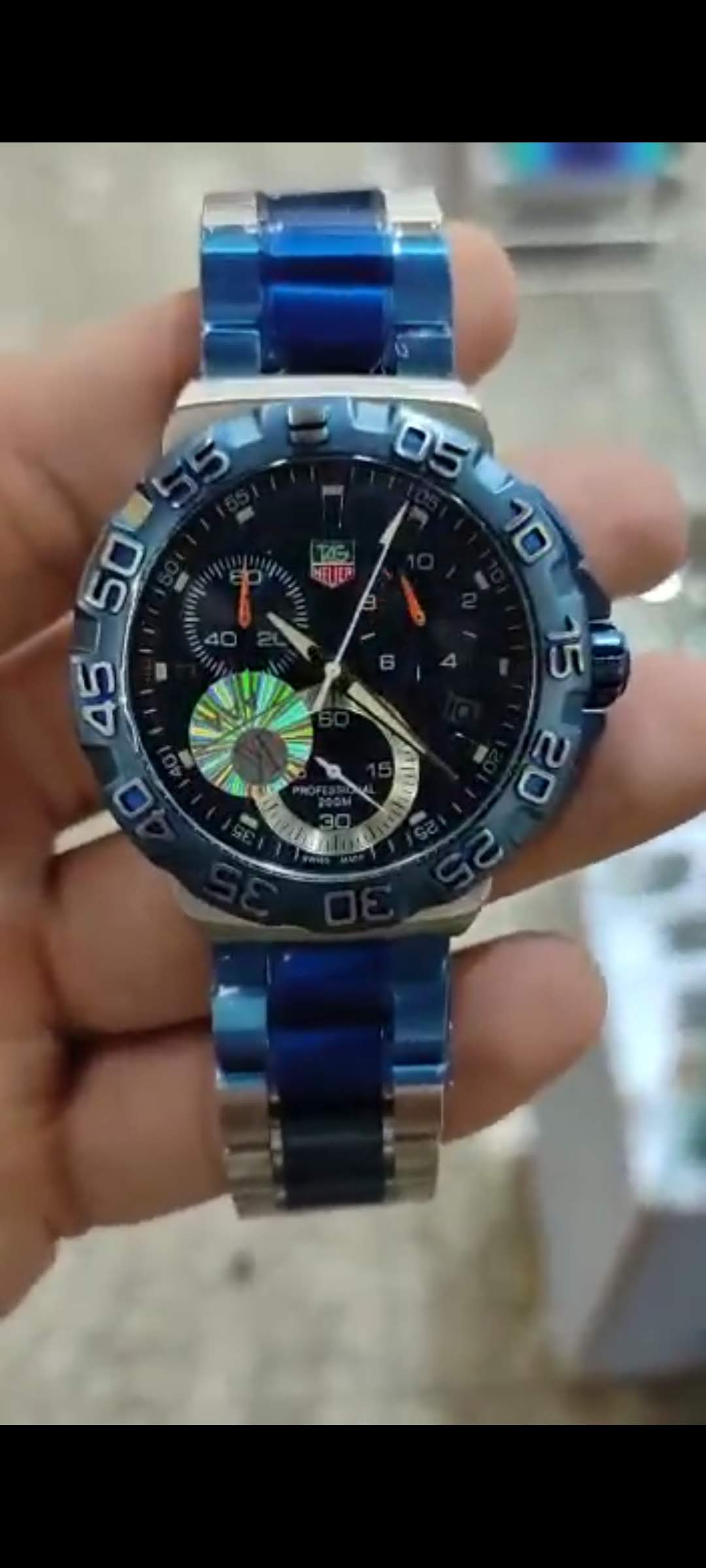 TAG HEUER F1 BLUE